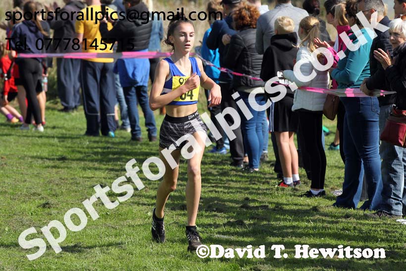 Boys and girls under-15s 2019 Sunderland Harriers Open Cross Country. Photo:  David T. Hewitson/Sports for All Pics
